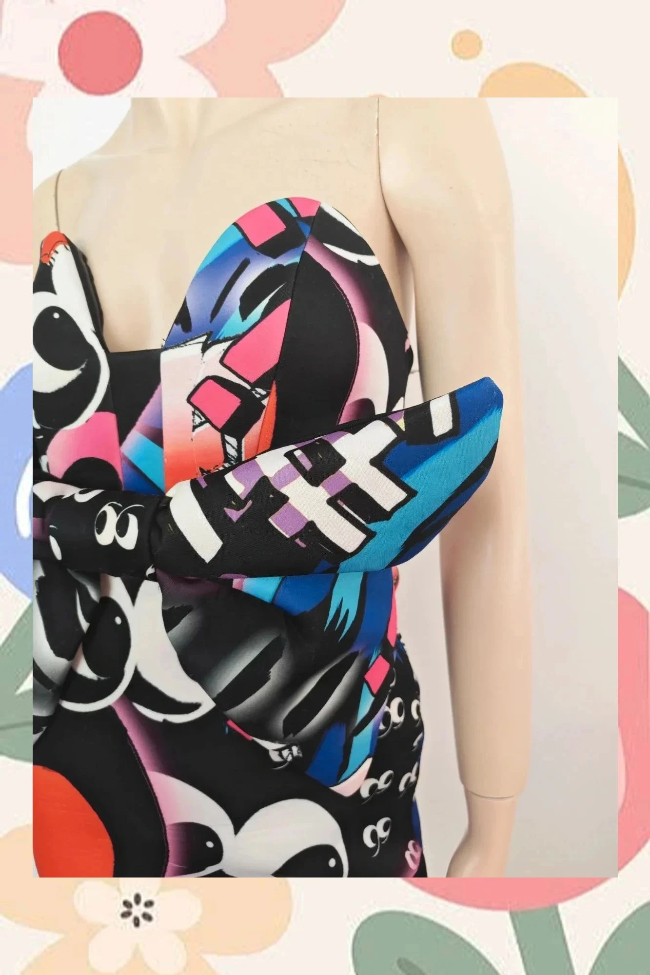 ASOS pop art-stijl jurk – photo 2